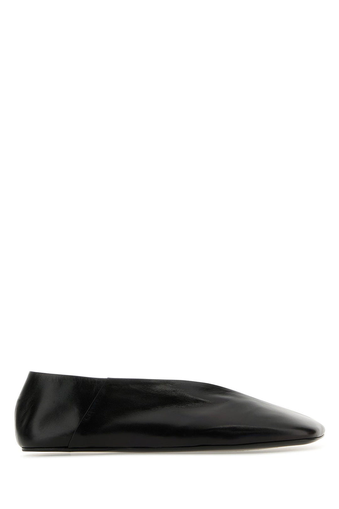 Black leather Tripon ballerinas