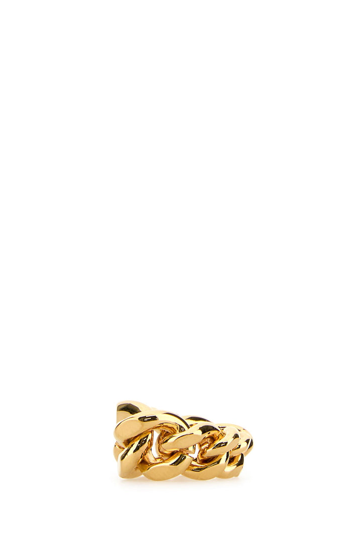 Gold metal ring