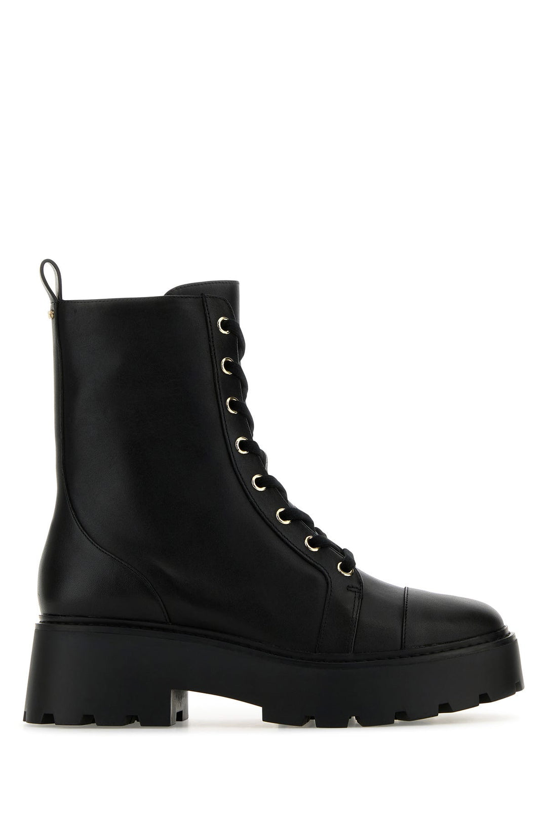 Black leather Blake ankle boots