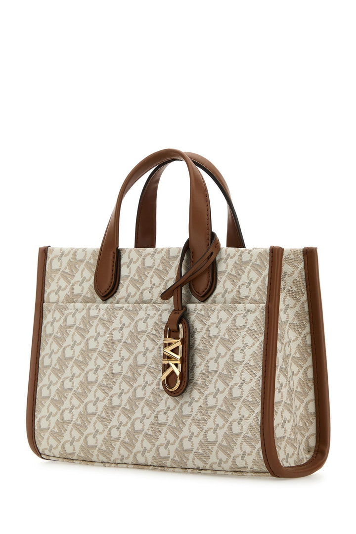 Printed canvas small Gigi handbag