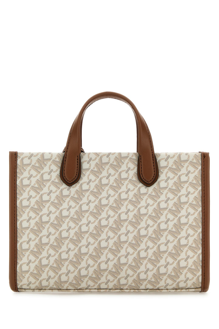 Printed canvas small Gigi handbag