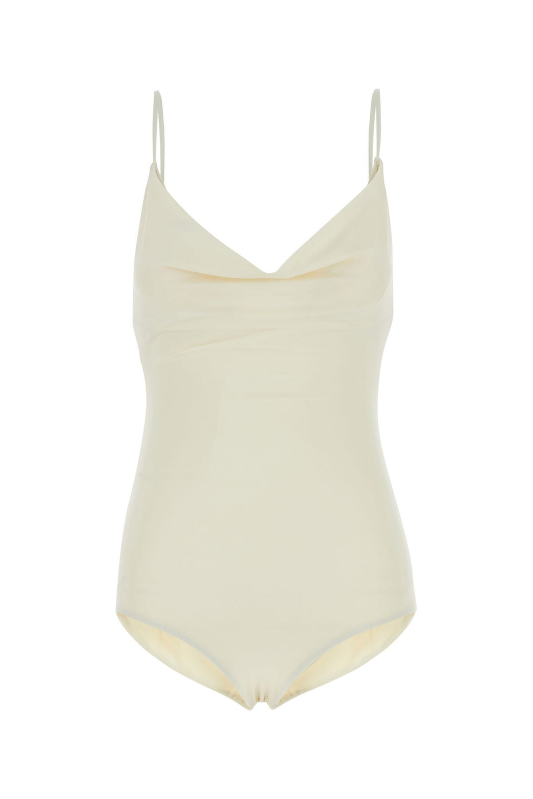 Ivory stretch nylon swimsuit