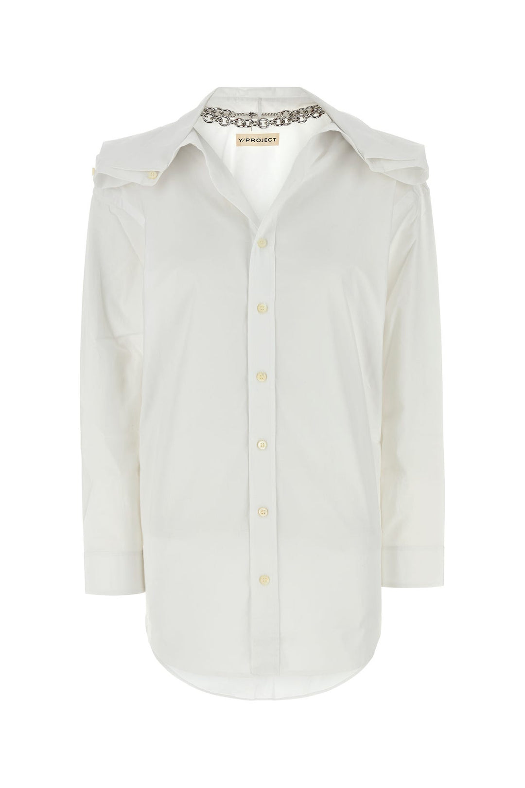 White poplin shirt