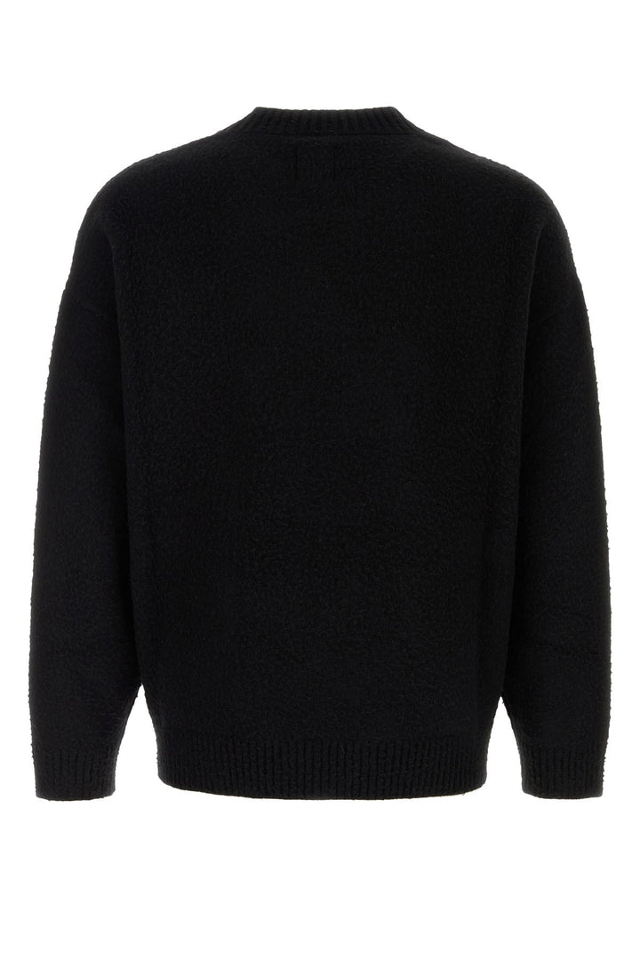 Black wool blend sweater