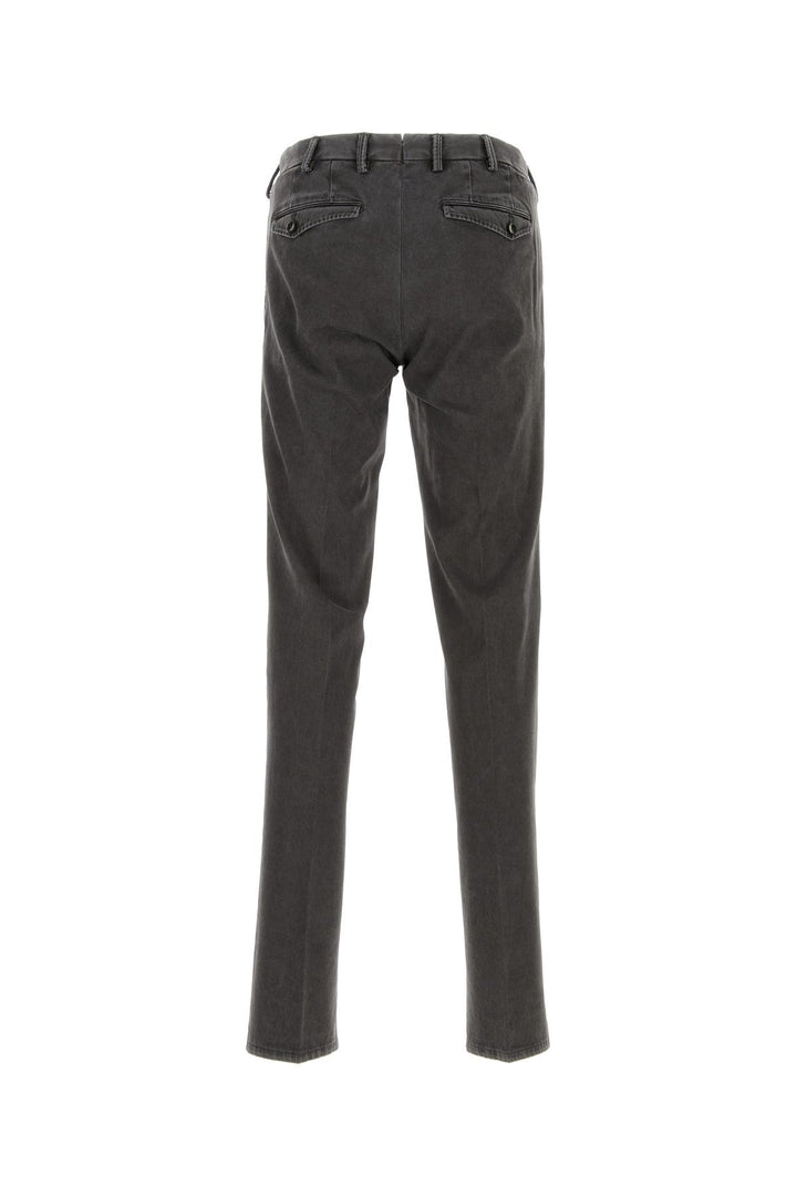 Charcoal stretch cotton pant