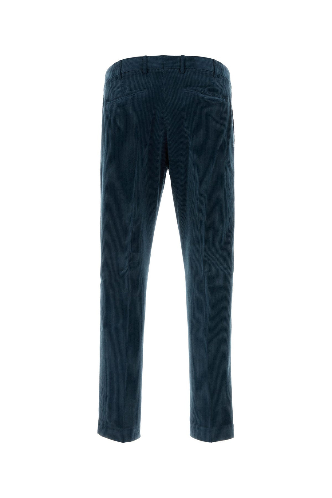 Navy blue stretch corduroy pant