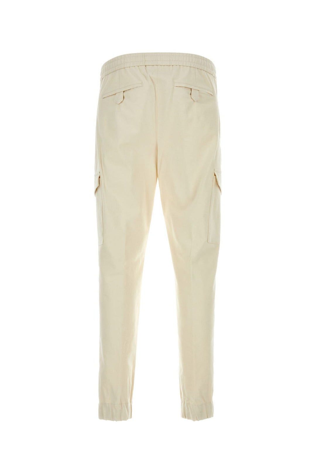 Ivory stretch cotton pant