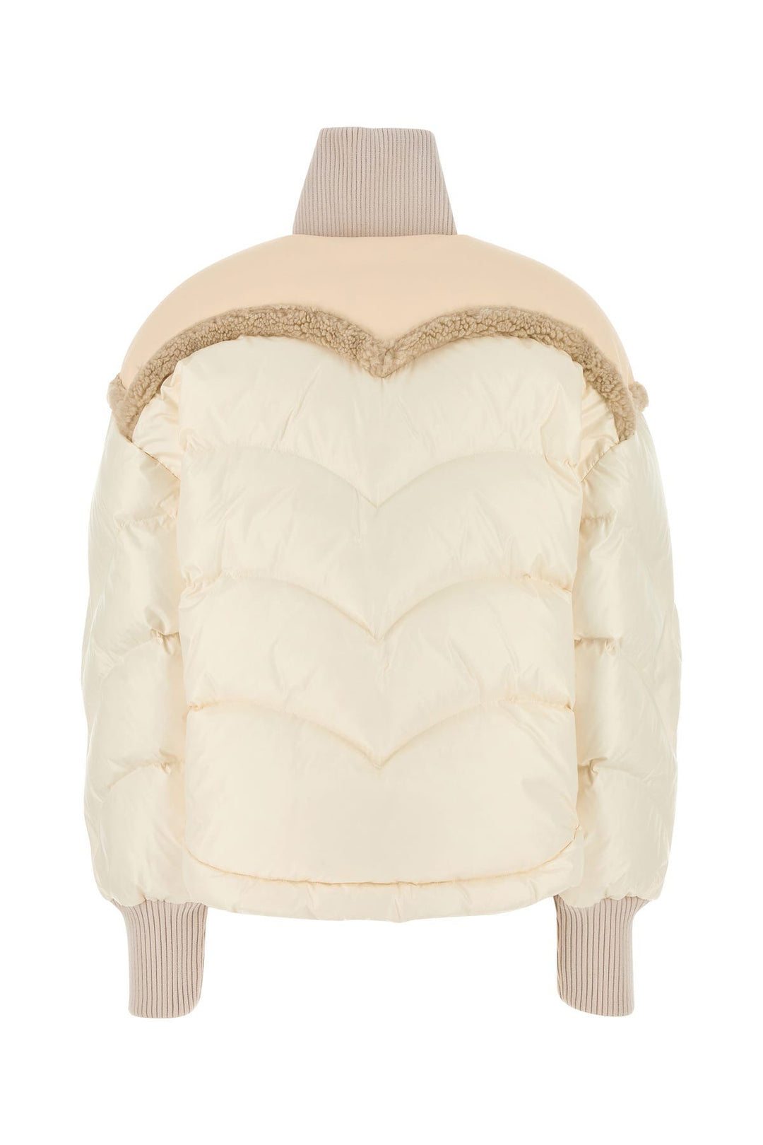 Ivory nylon Corazon down jacket