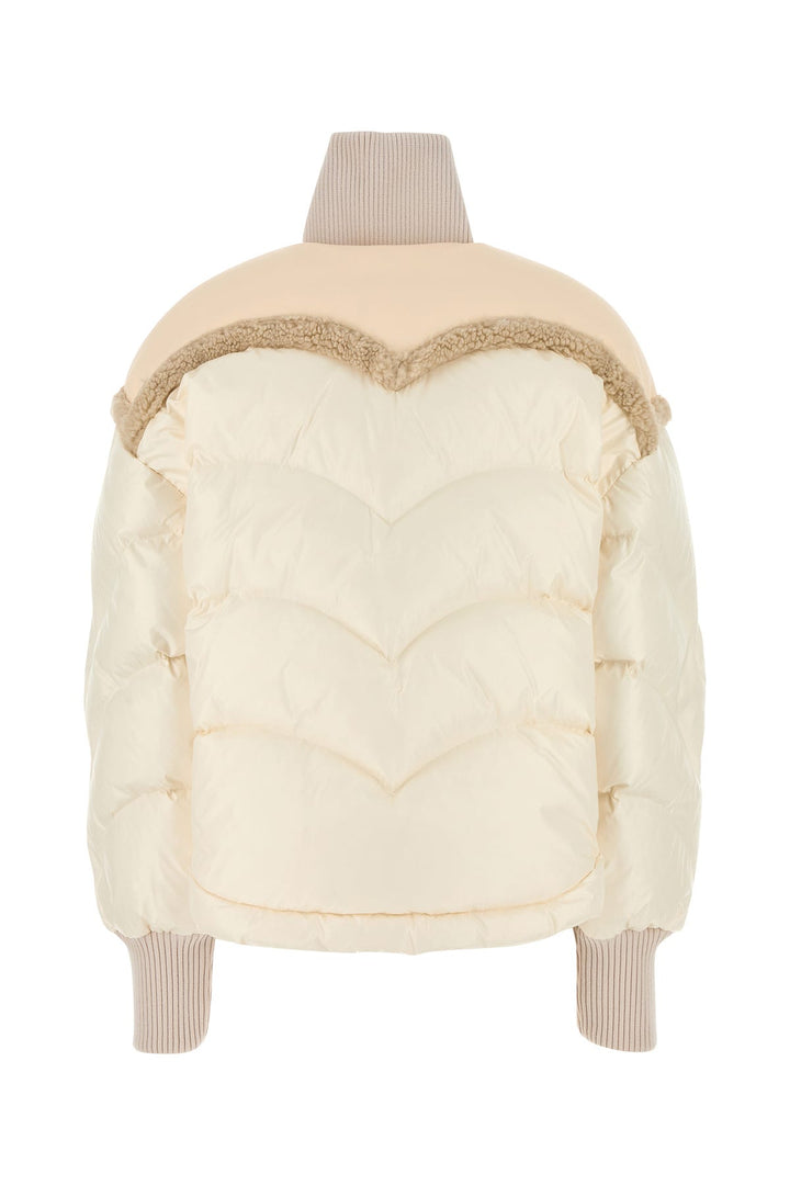 Ivory nylon Corazon down jacket