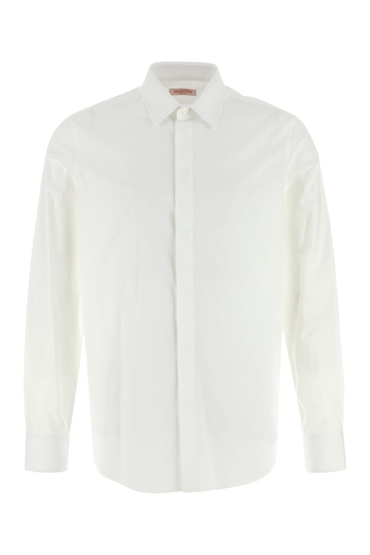 White poplin shirt