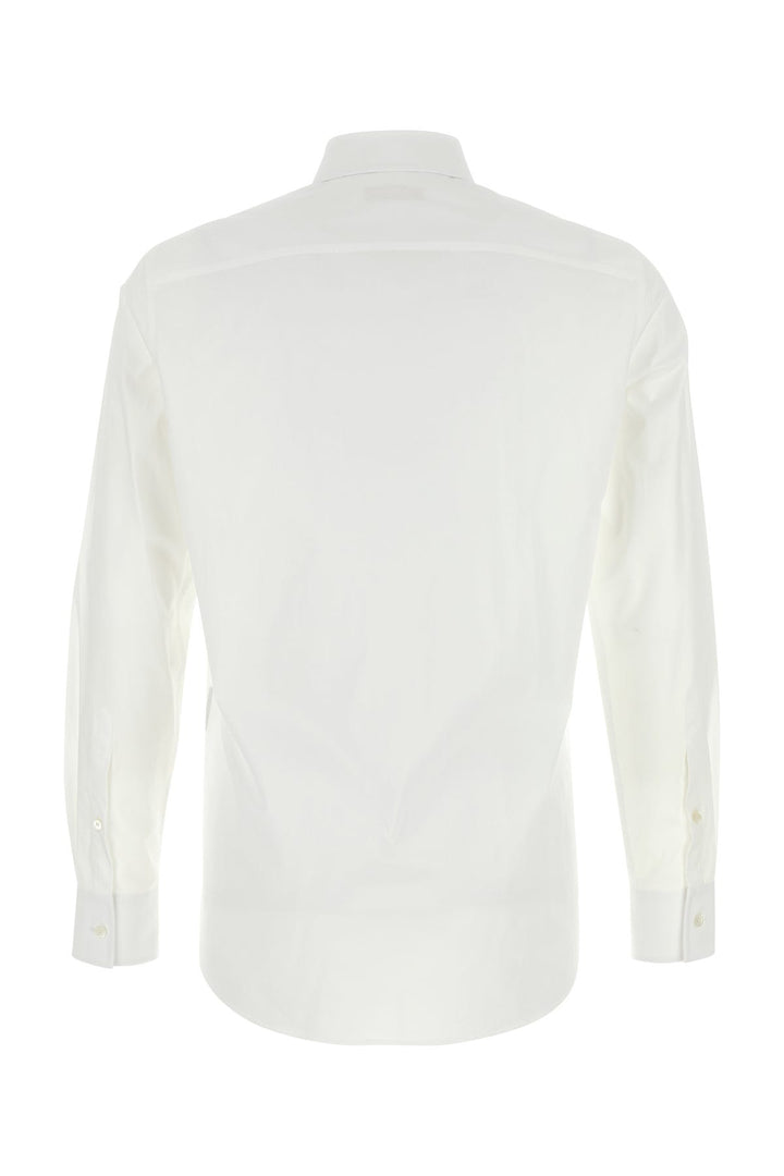 White poplin shirt