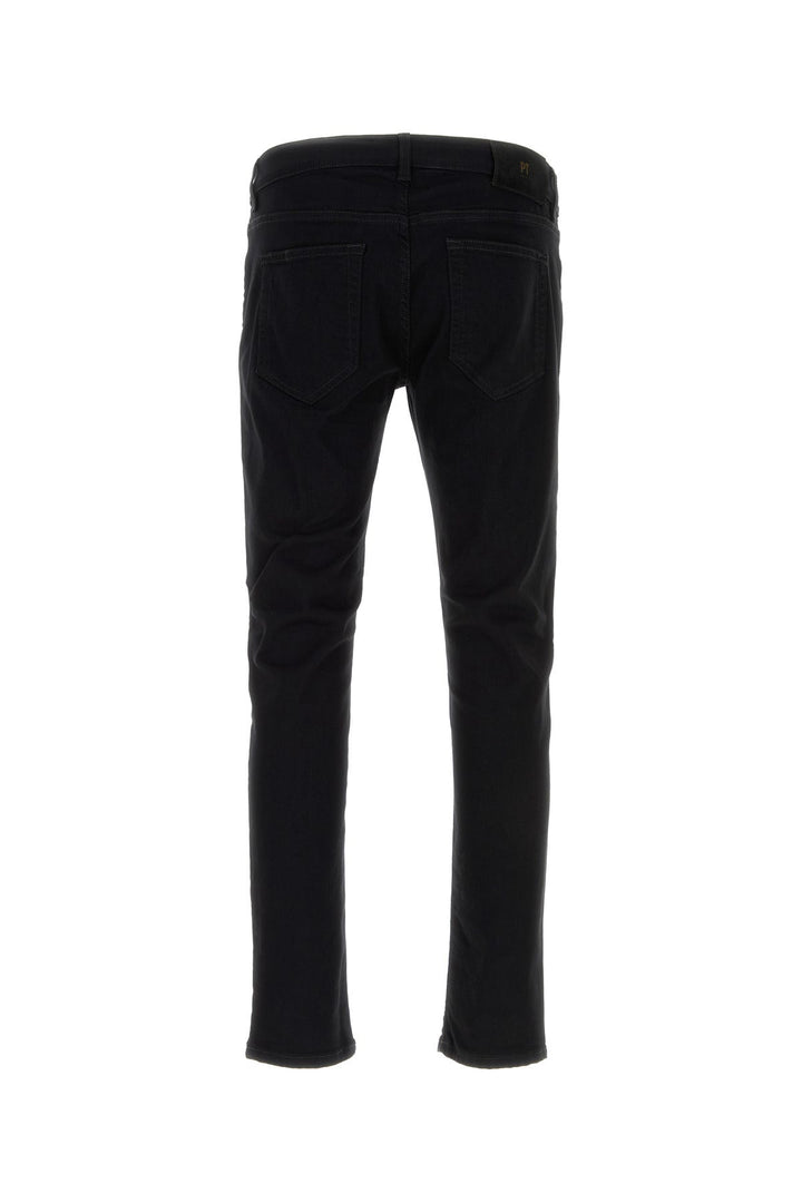 Black stretch denim Rock jeans