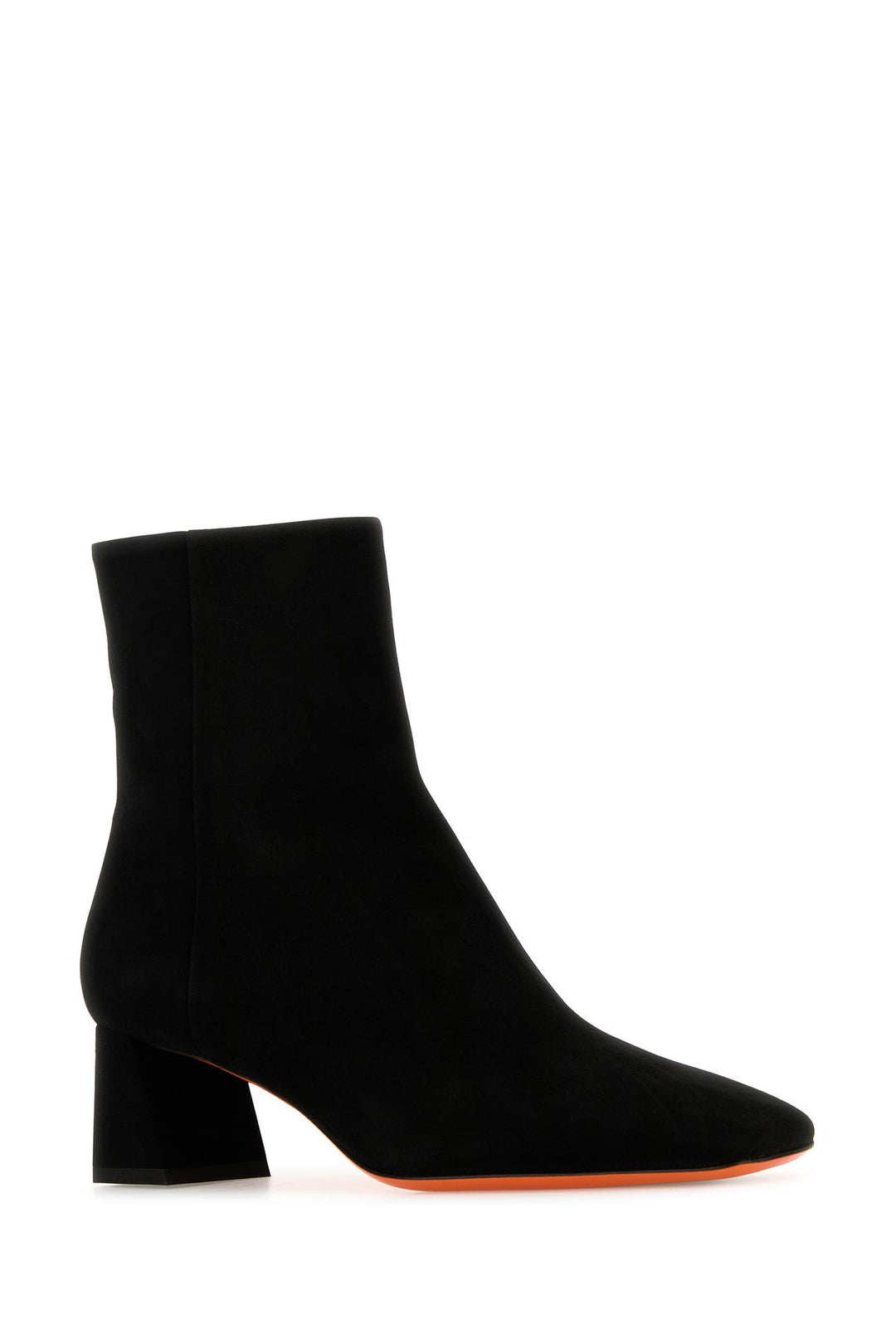 Black suede Marta ankle boots