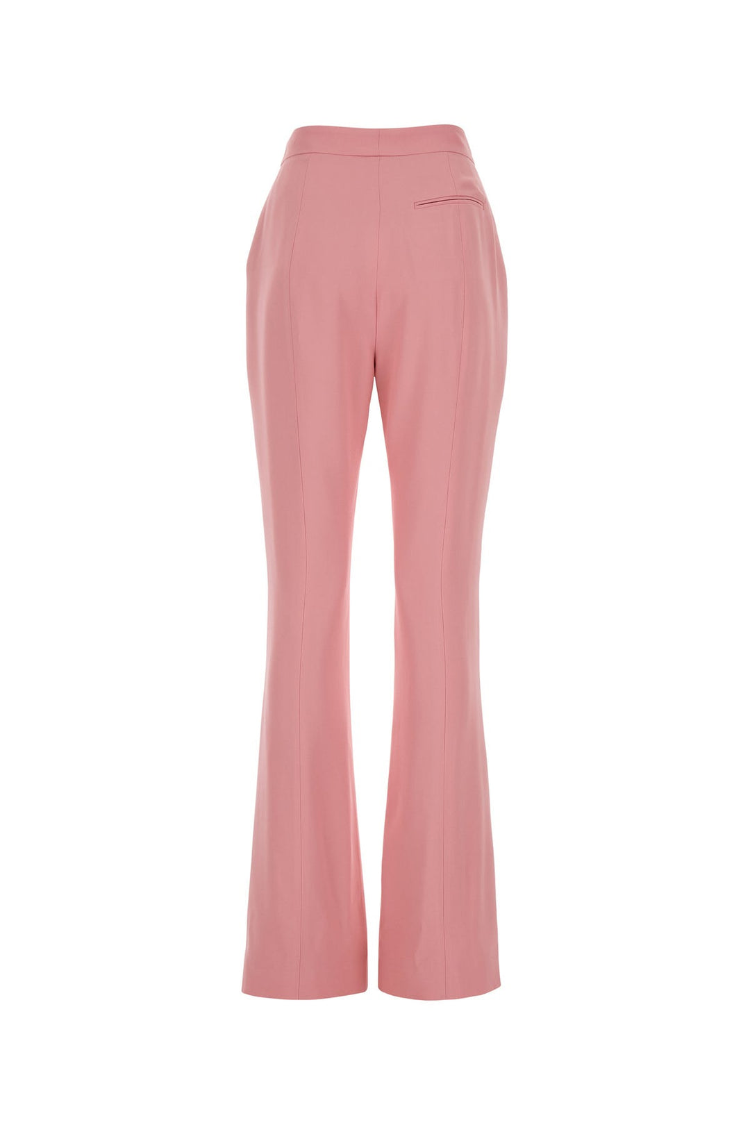 Pink crepe cigarette pant