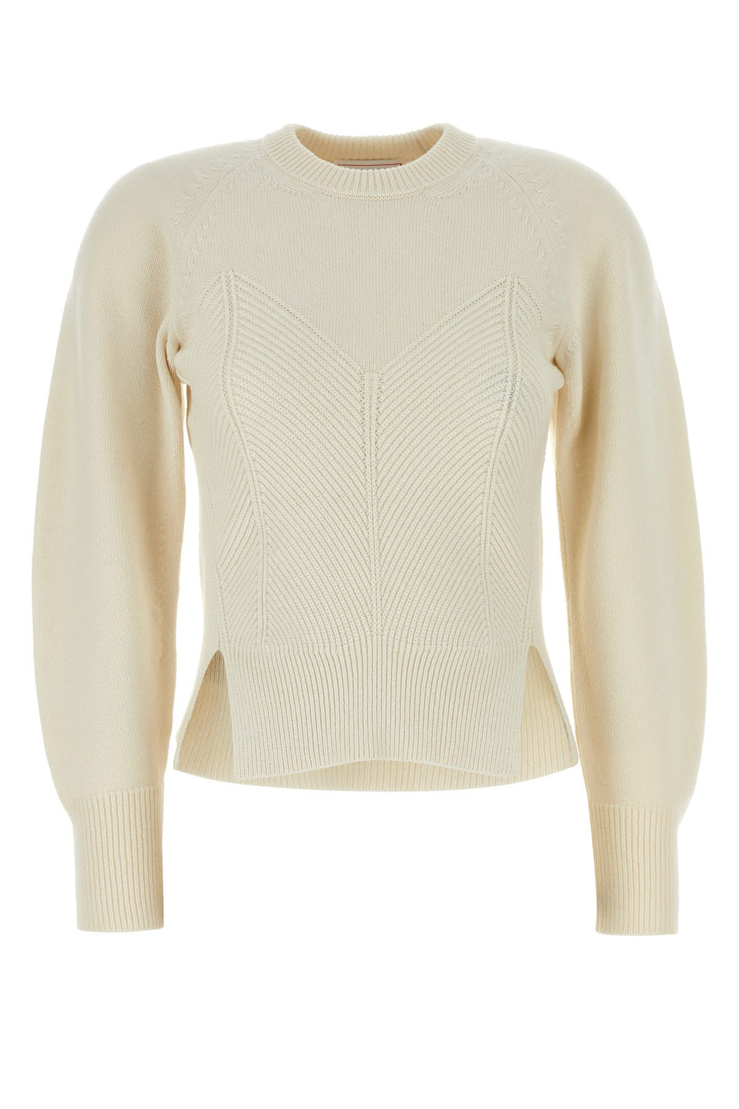 Ivory wool blend sweater