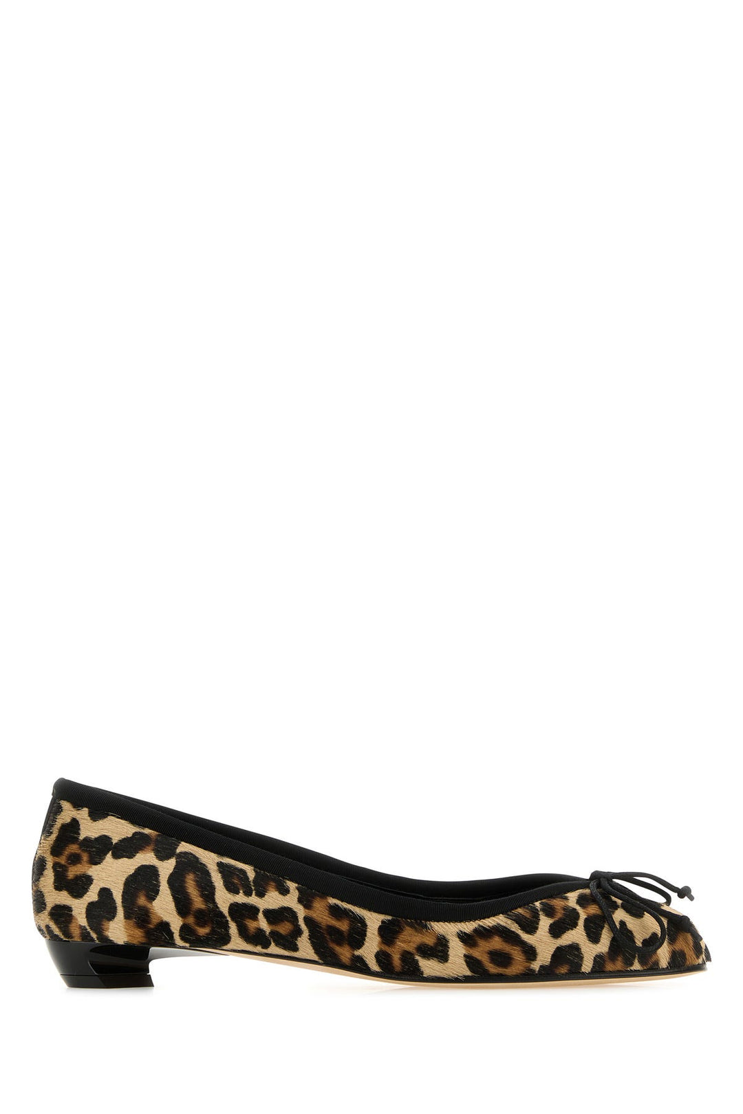 Printed calf-hair Armadillo ballerinas