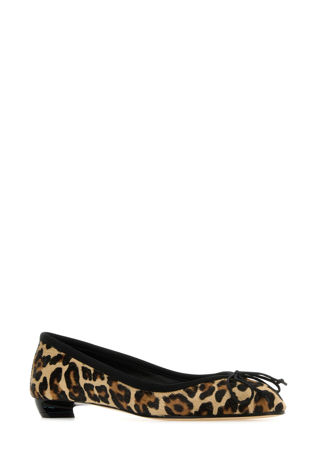 Printed calf-hair Armadillo ballerinas