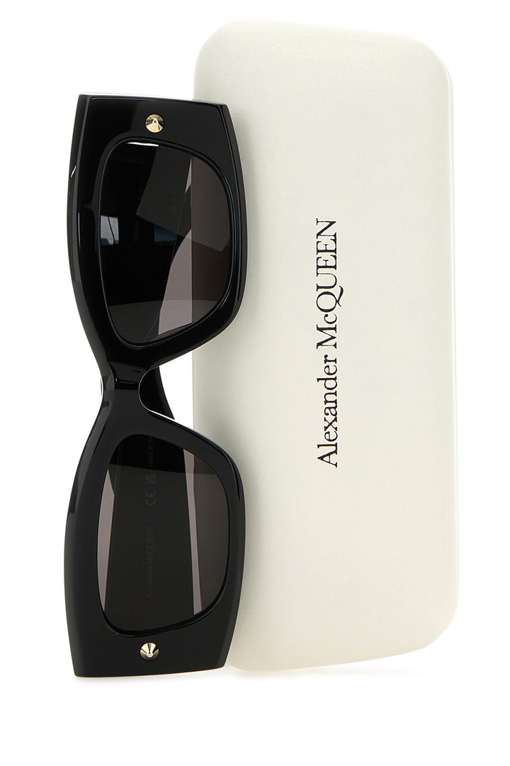 Black acetate sunglasses