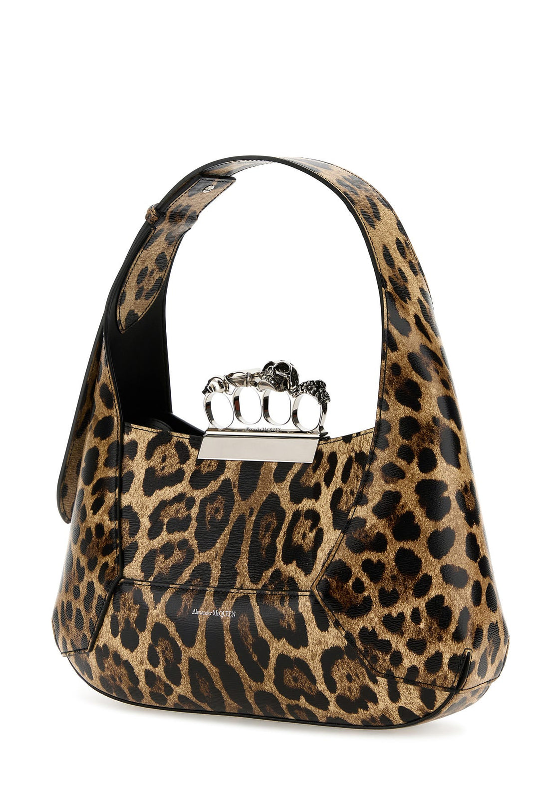 Printed leather The Jewelled Hobo shoulder bag