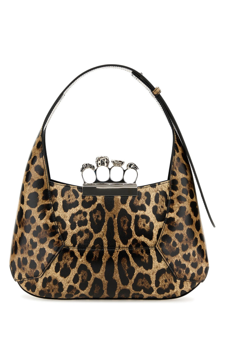 Printed leather The Jewelled Hobo shoulder bag