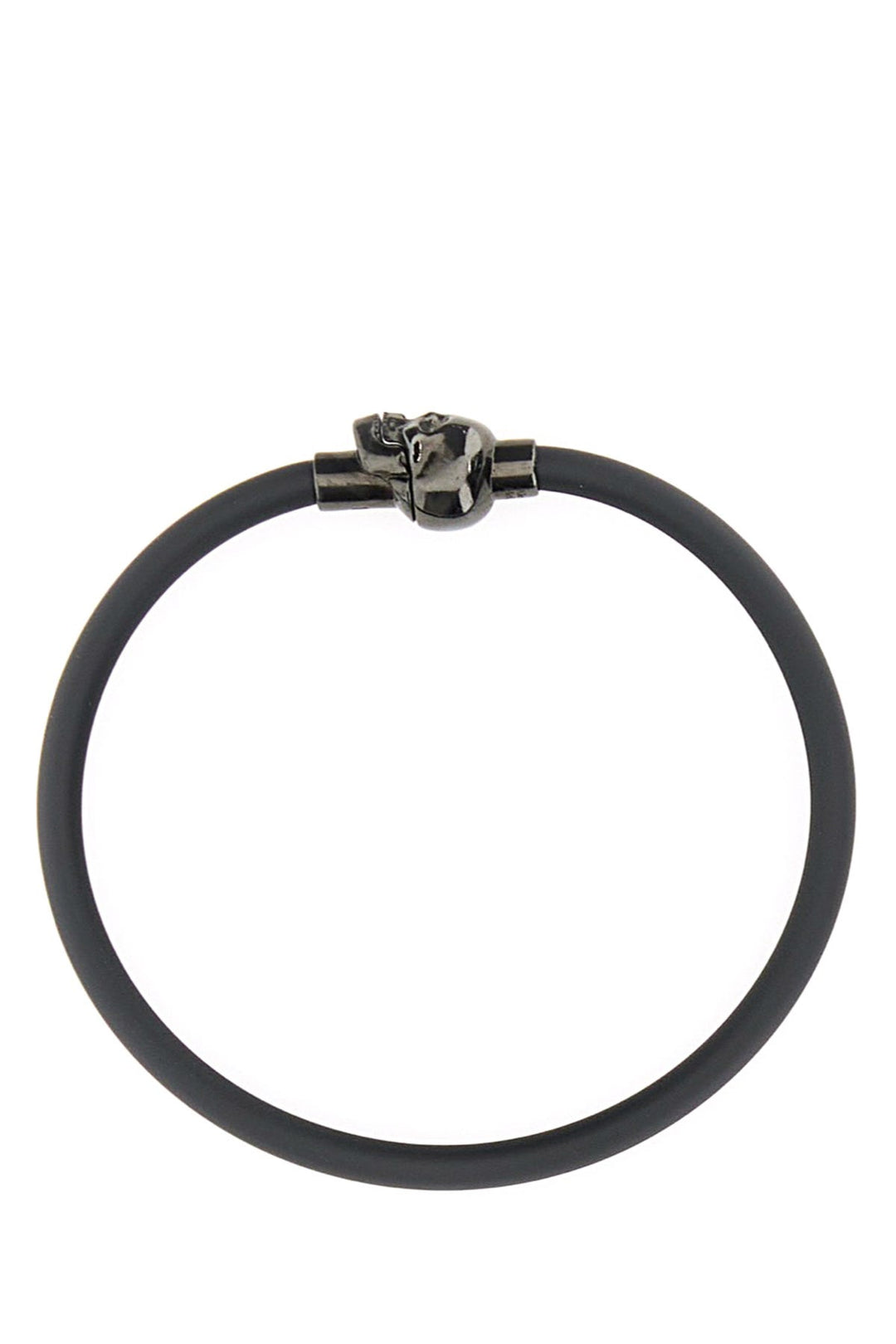 Black rubber Skull bracelet