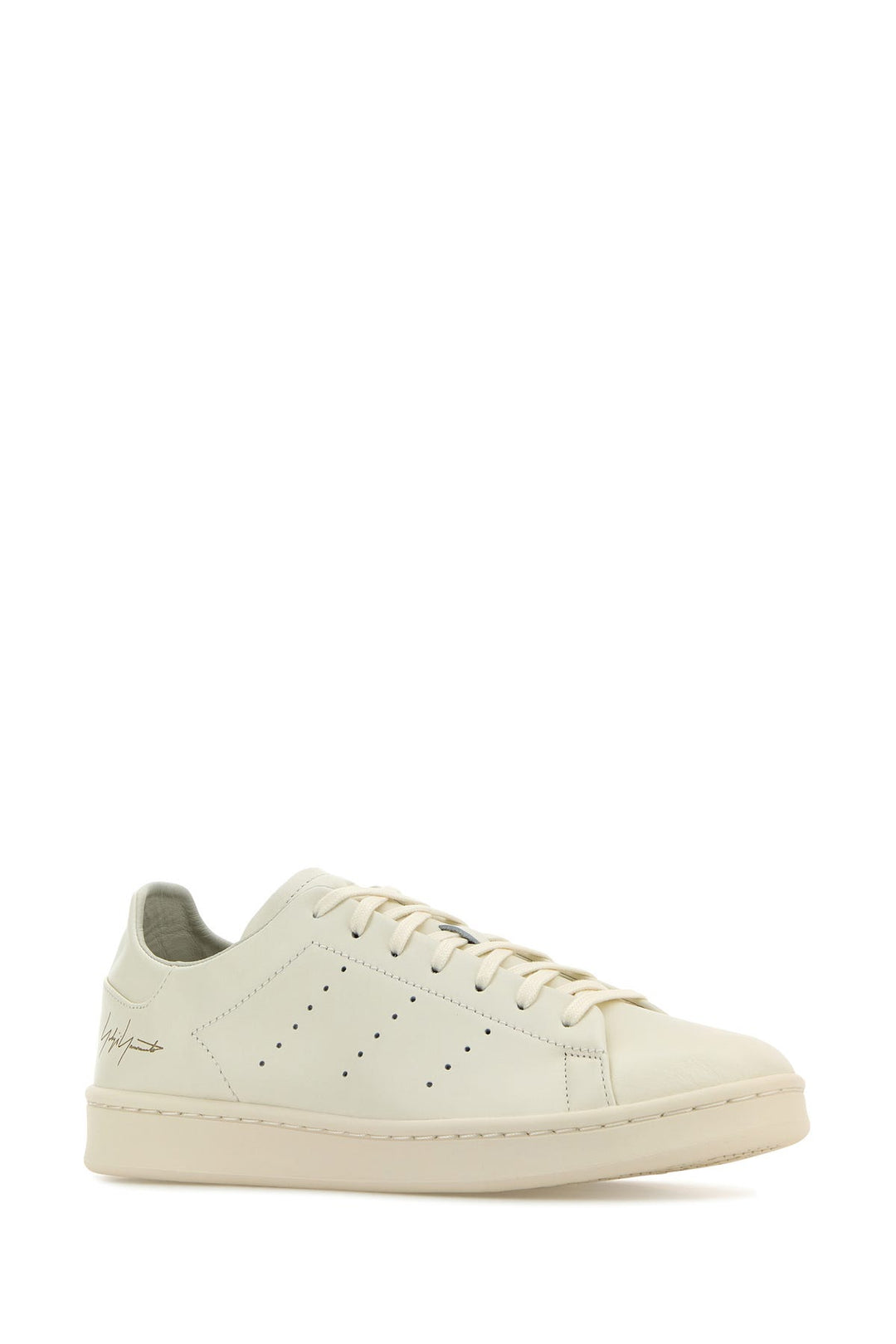 White leather Y-3 Stan Smith sneakers