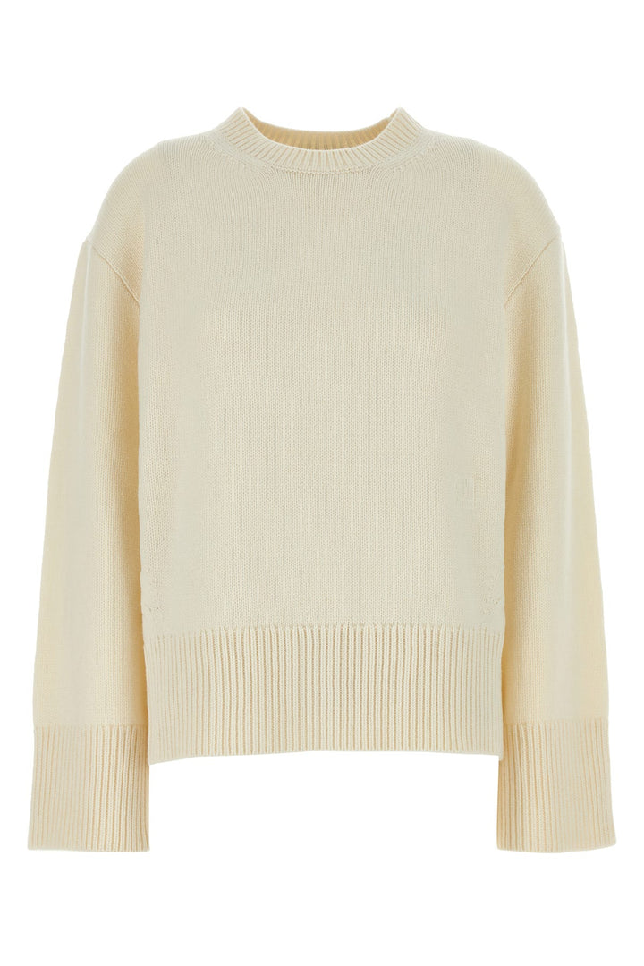 Ivory wool blend Ash oversize sweater