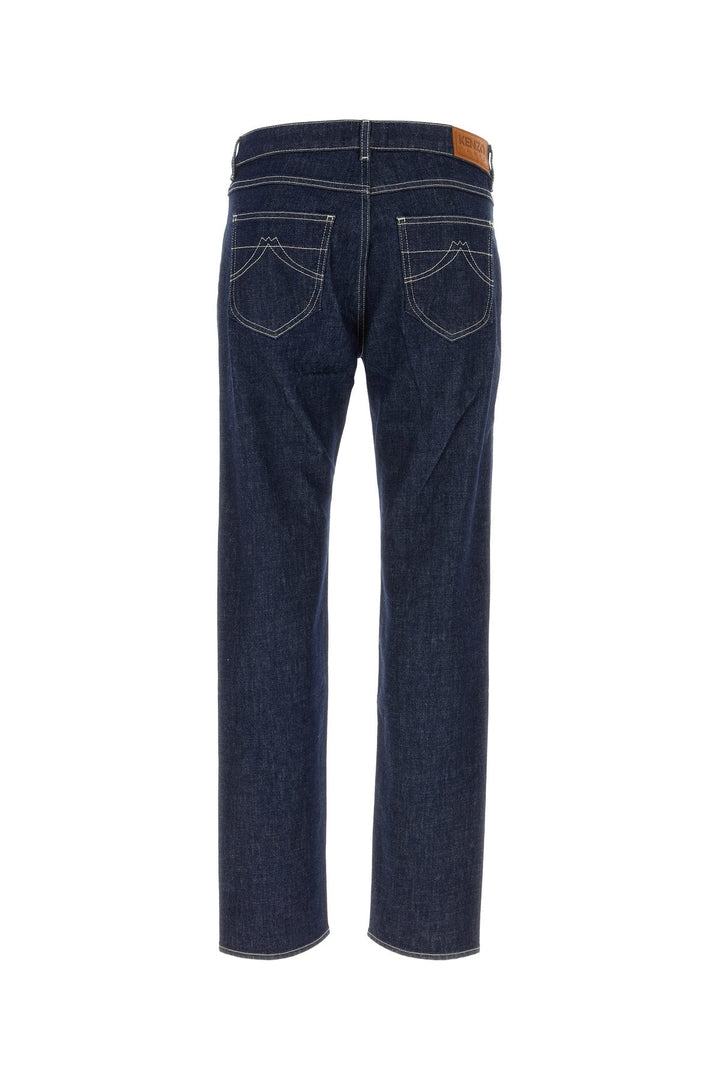 Midnight blue stretch denim Bara jeans