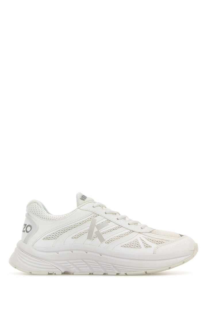 White polyester Kenzo Pace sneakers