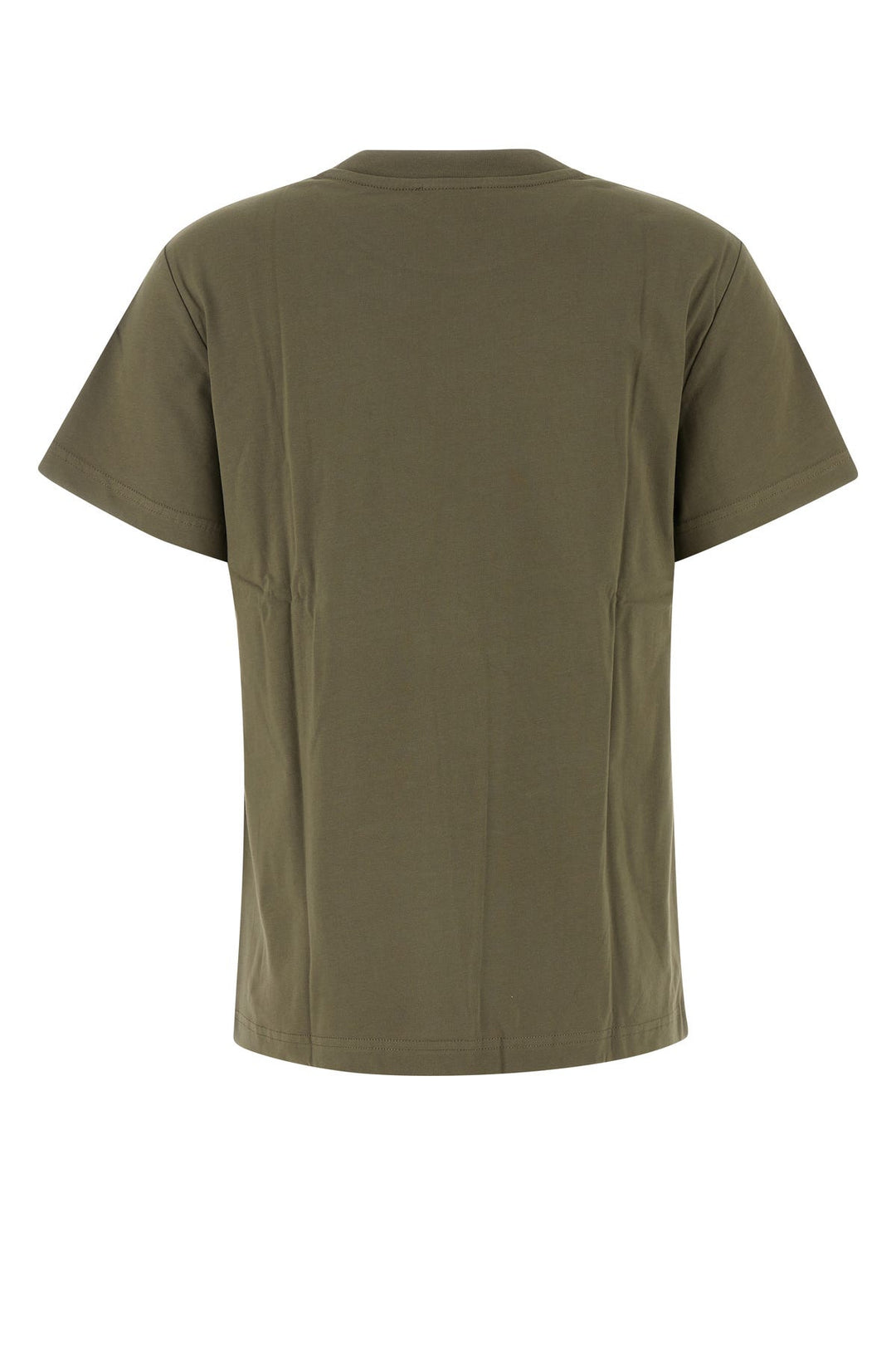 Army green cotton t-shirt