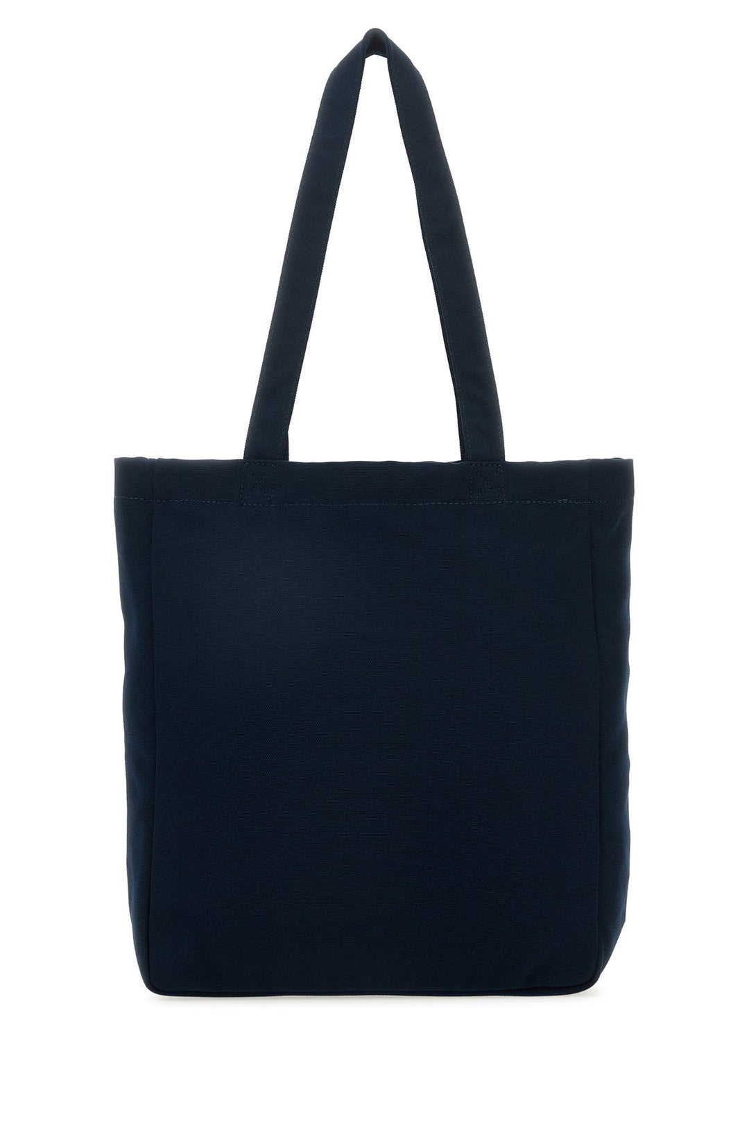 Navy blue canvas Lou Rue Madame shopping bag