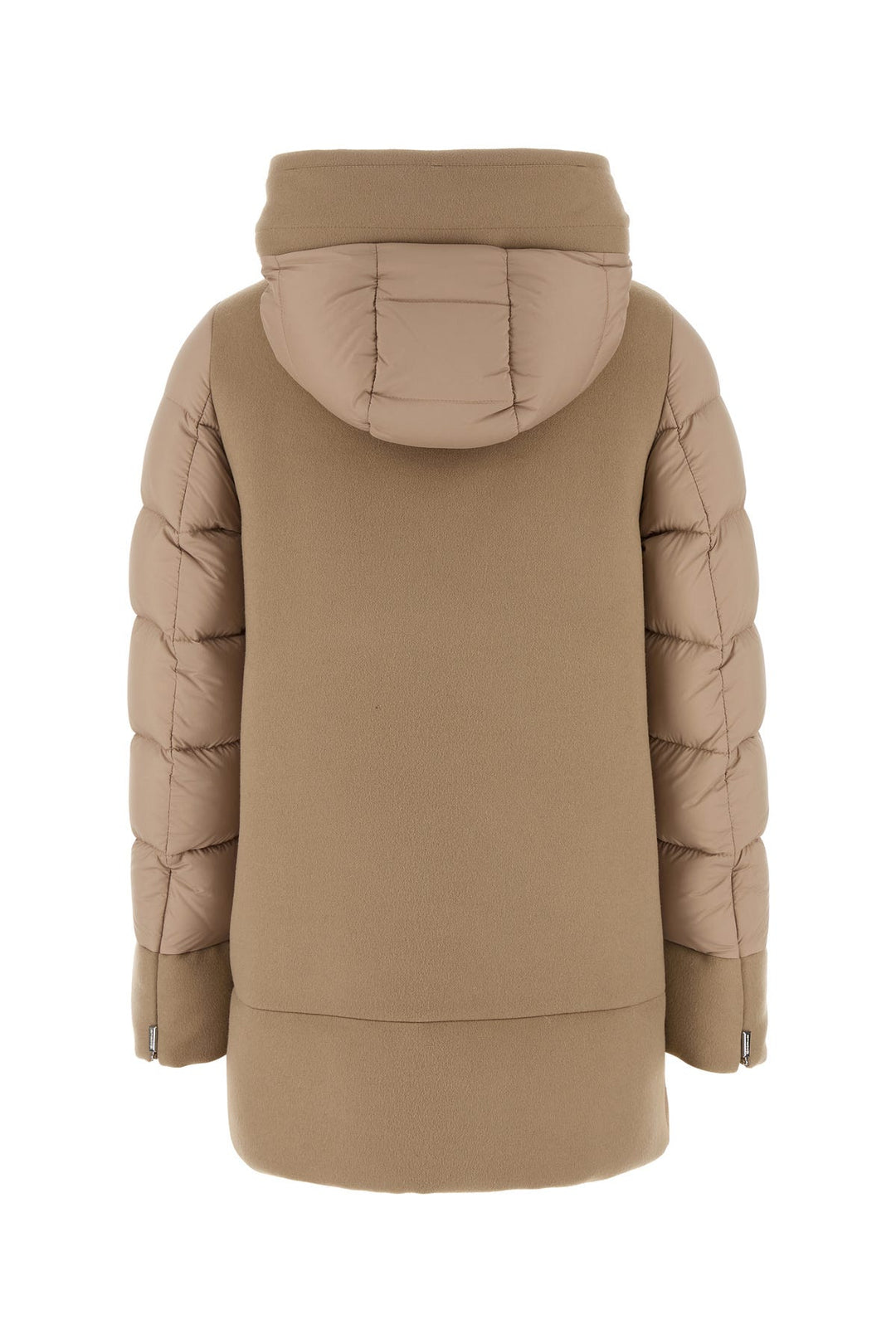 Beige wool blend Fresia-Le down jacket