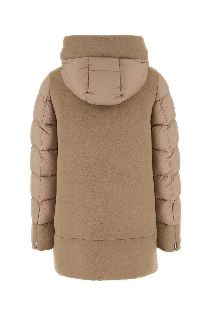 Beige wool blend Fresia-Le down jacket