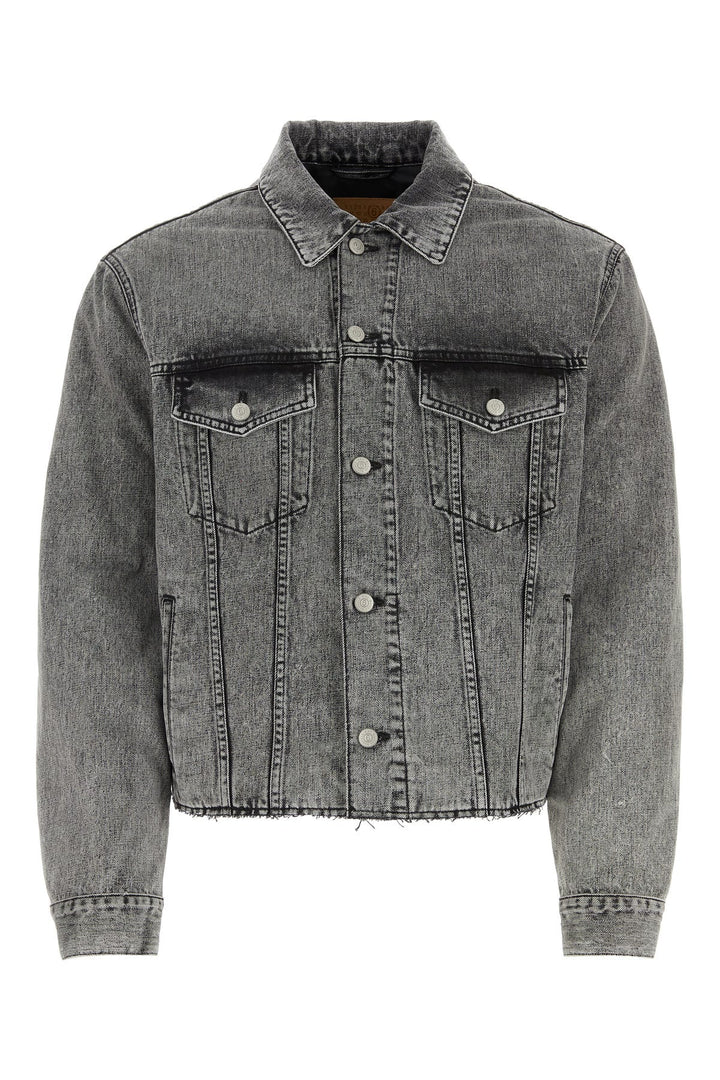 Dark grey denim jacket