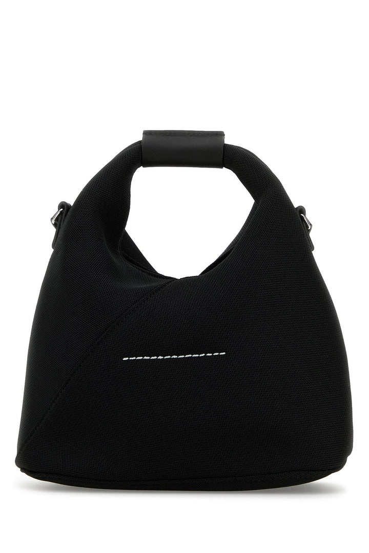 Black fabric Japanese handbag