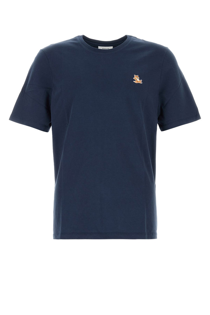 Navy blue cotton t-shirt