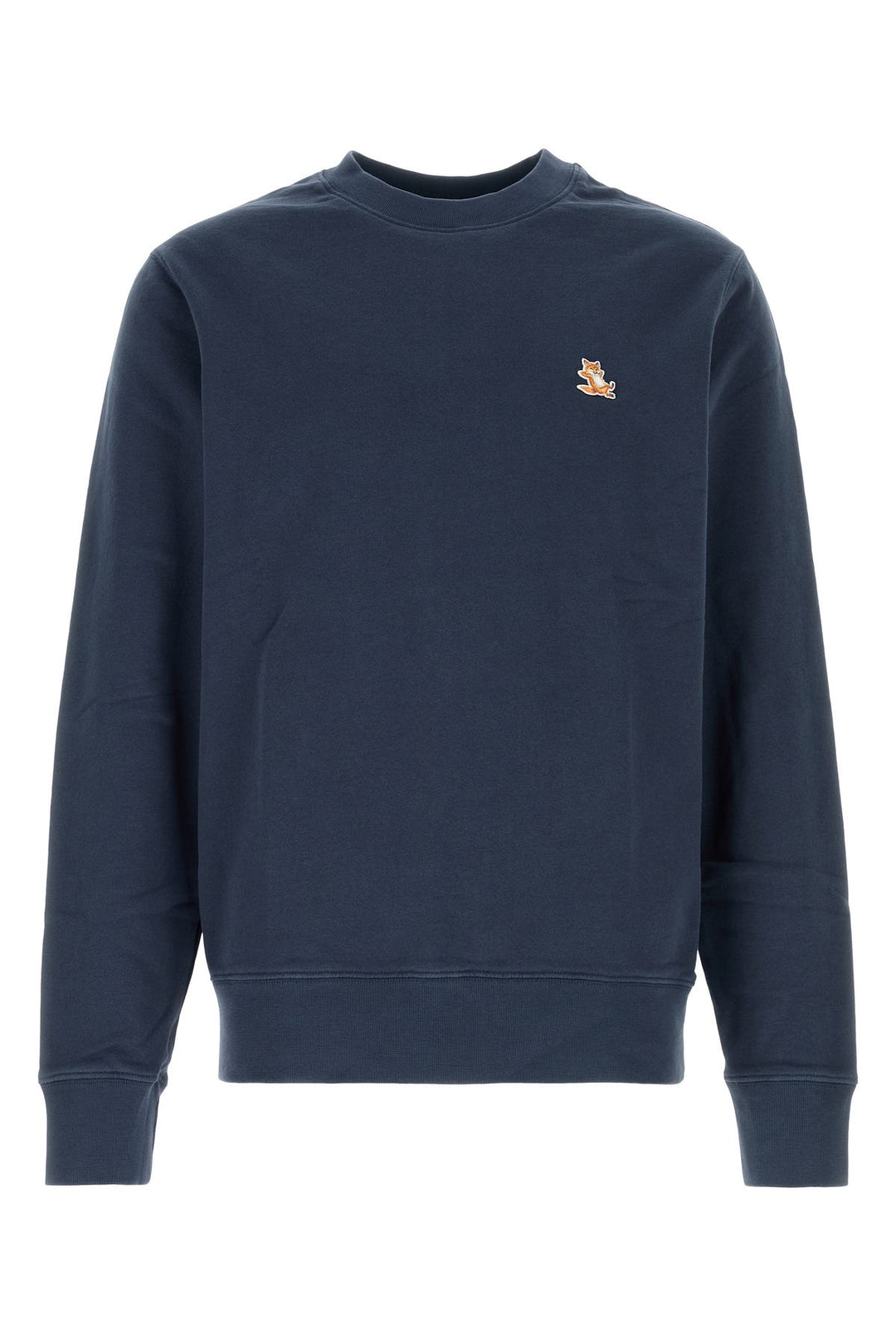 Navy blue cotton sweatshirt