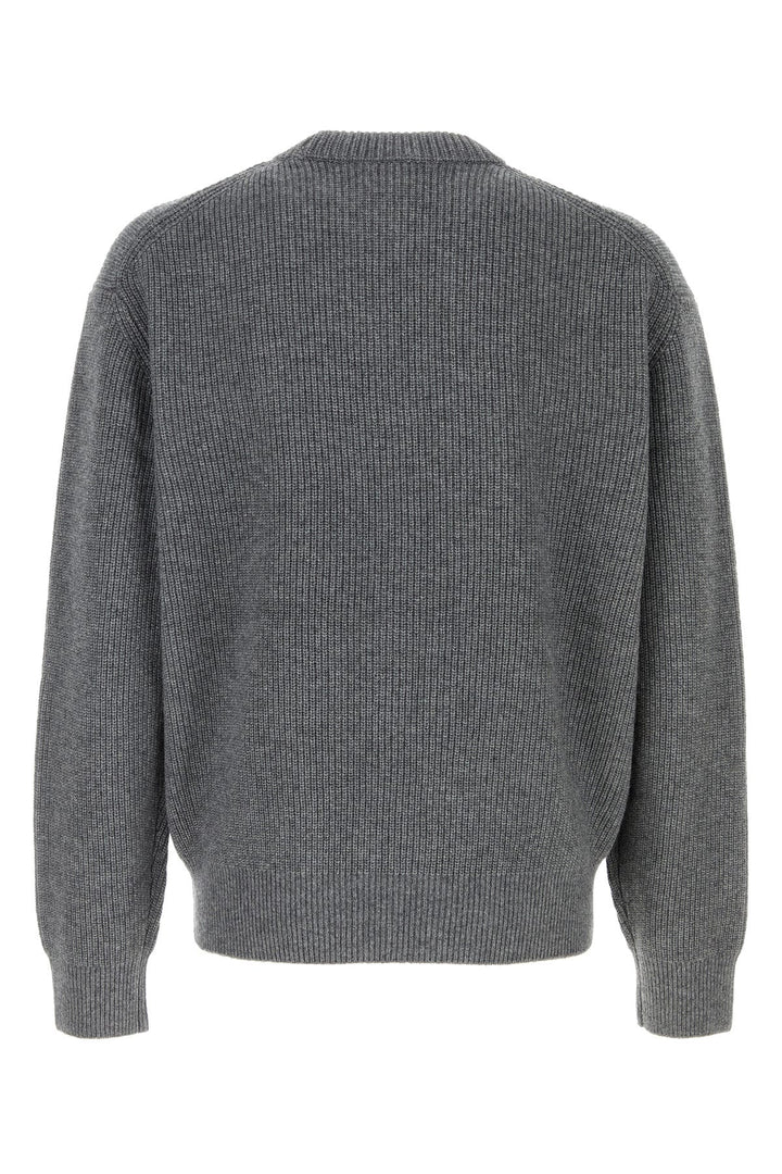 Dark grey wool blend sweater