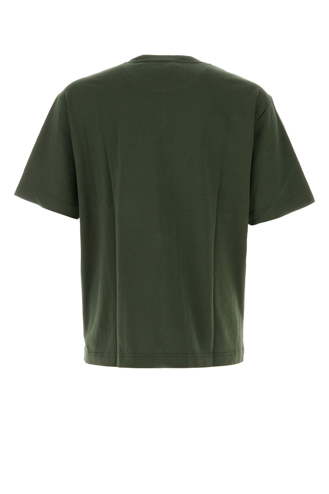 Army green cotton t-shirt