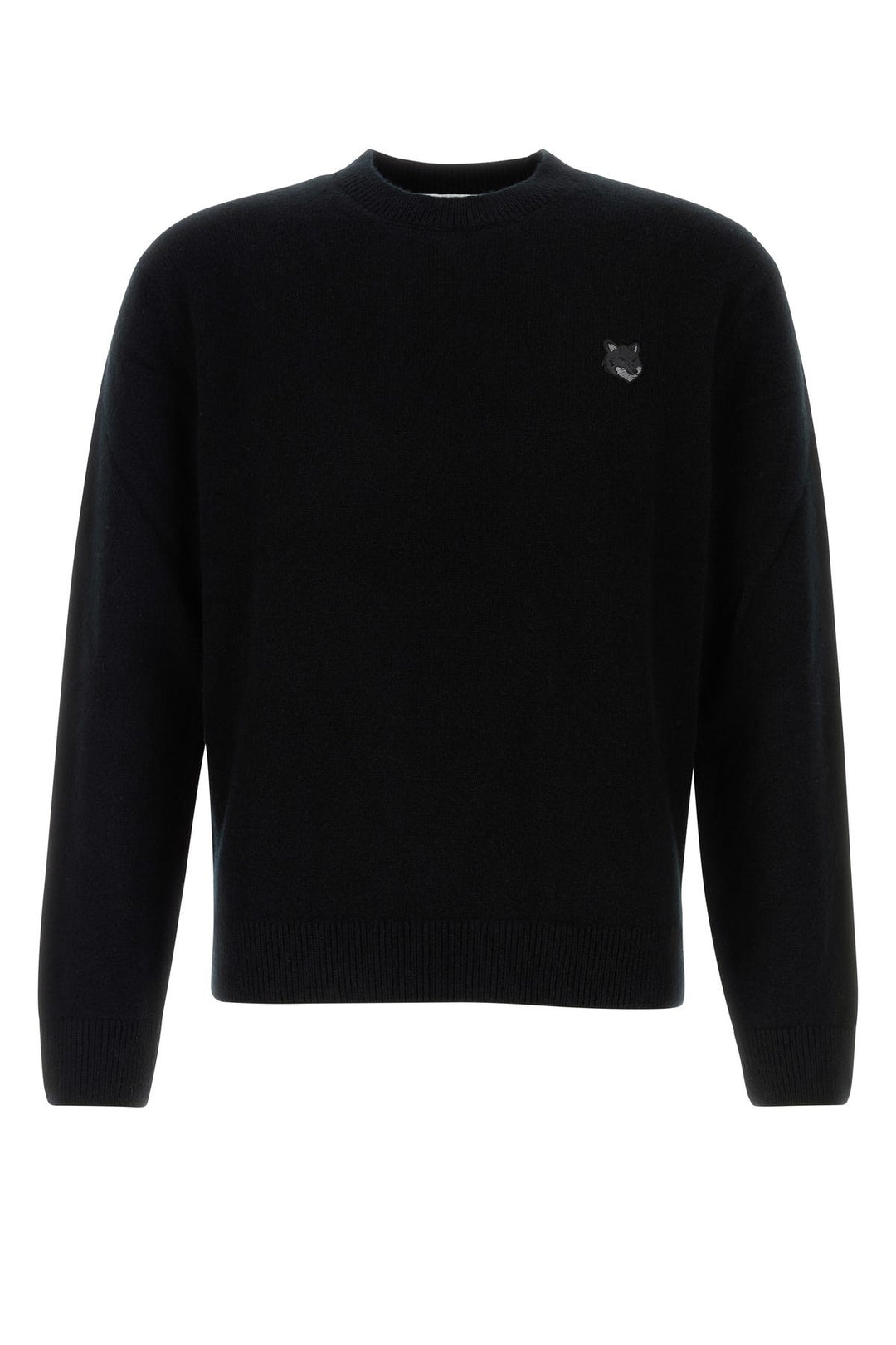 Black wool sweater