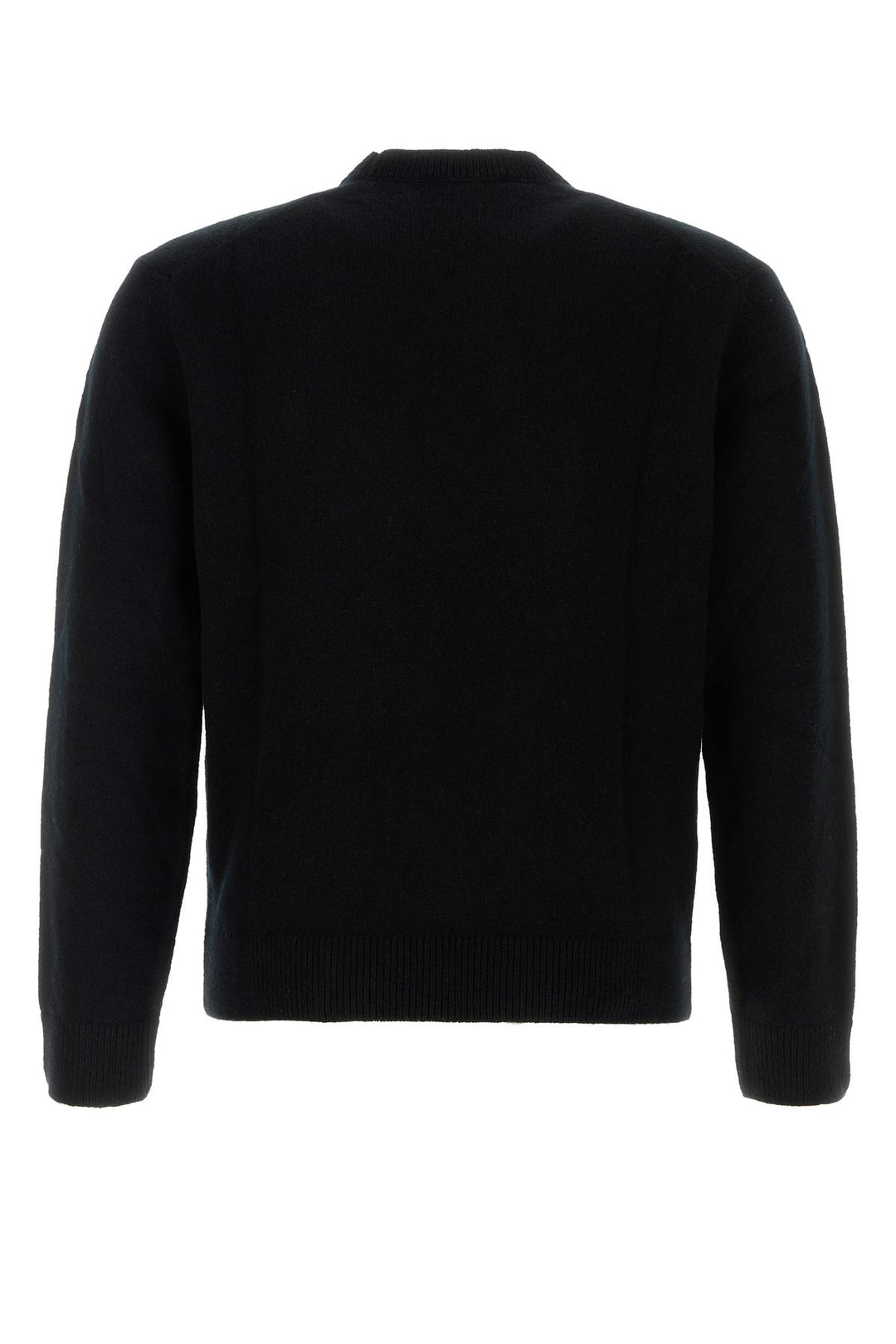 Black wool sweater