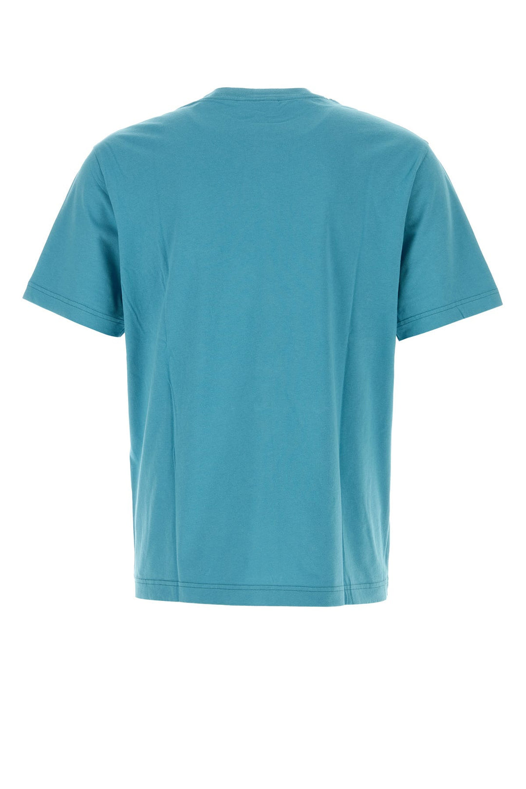 Turquoise cotton t-shirt