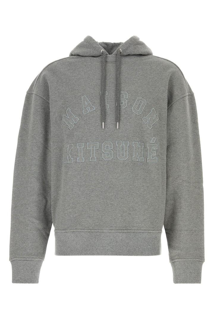 Grey cotton oversize sweatshirt