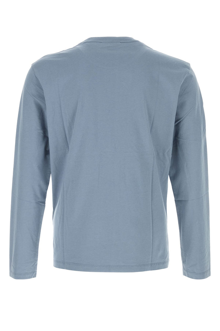 Powder blue cotton t-shirt