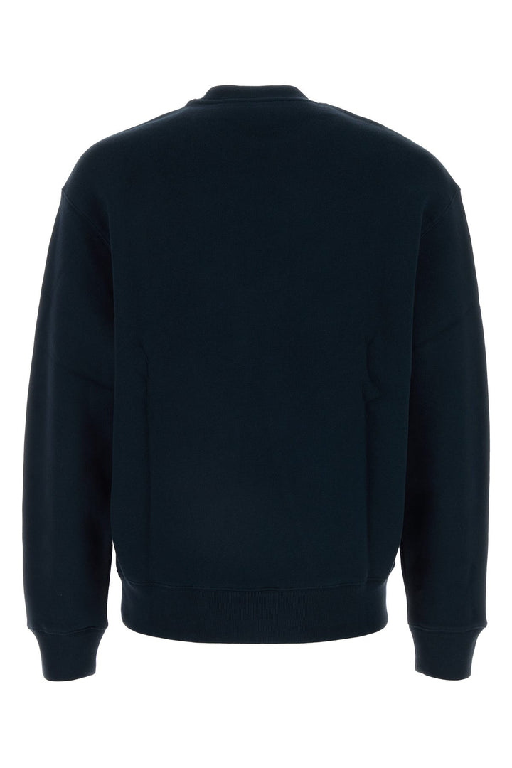 Navy blue cotton sweatshirt