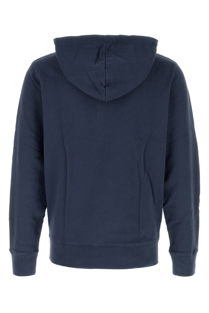 Navy blue cotton sweatshirt