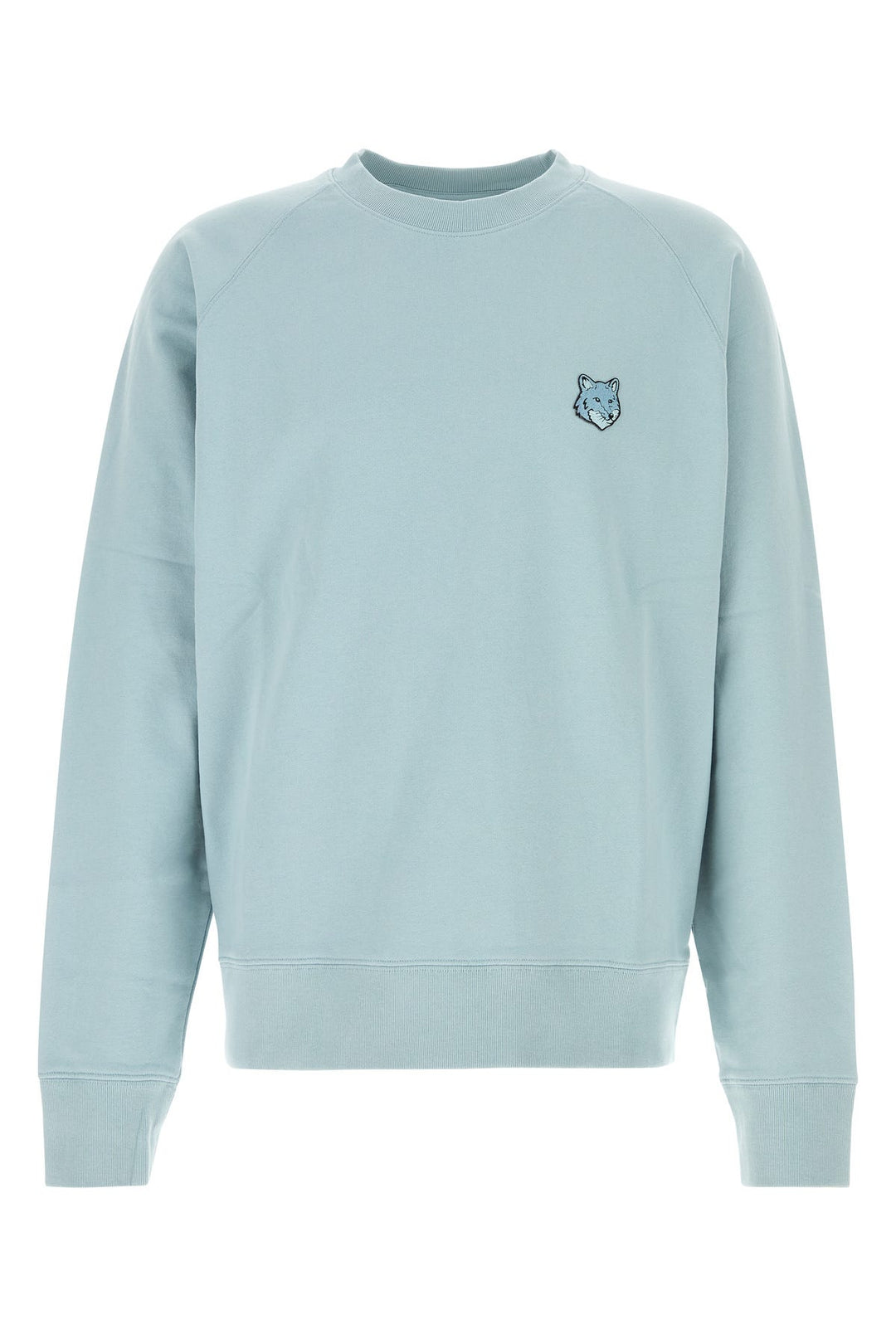 Light blue cotton sweatshirt