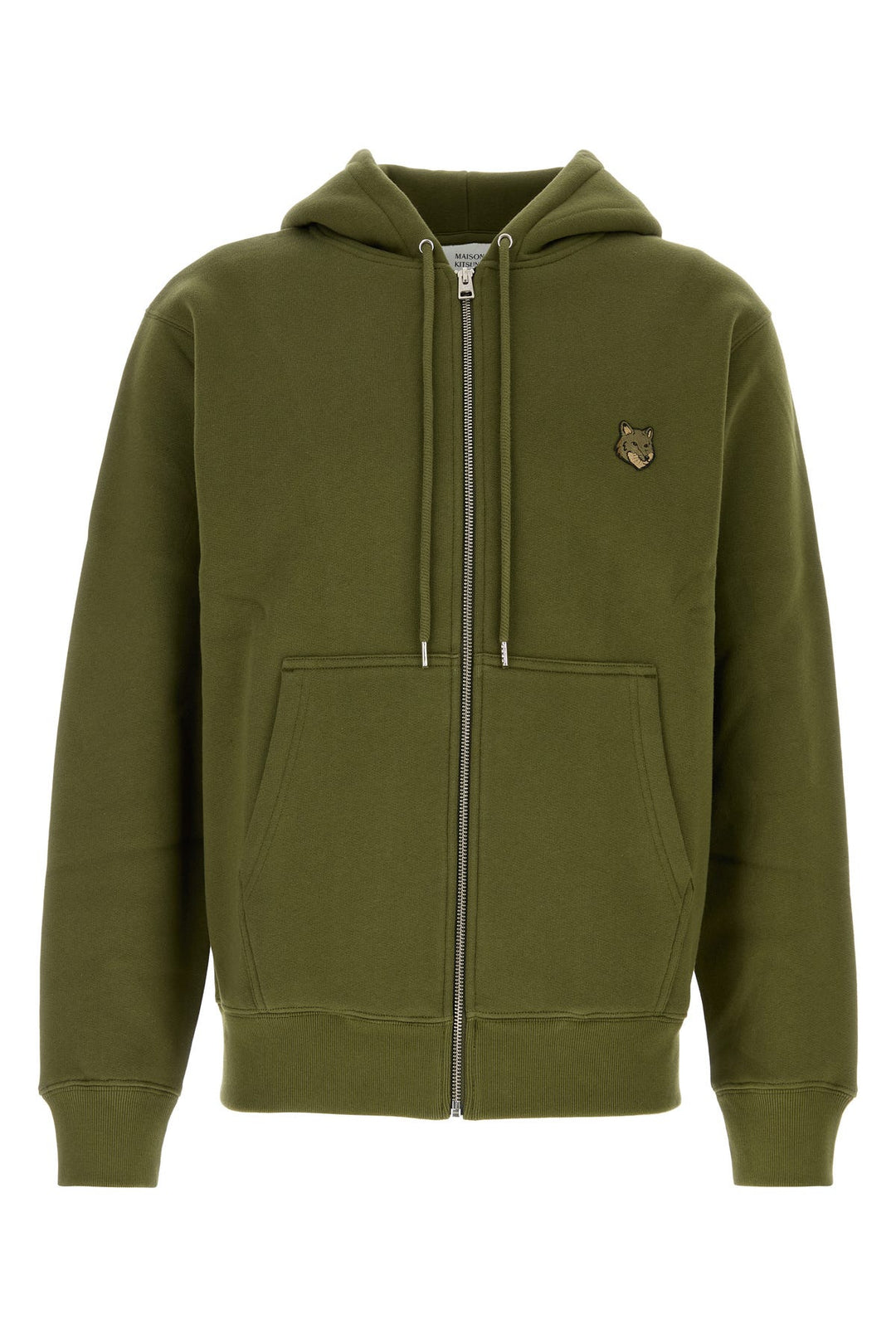 Olive green cotton sweatshirt