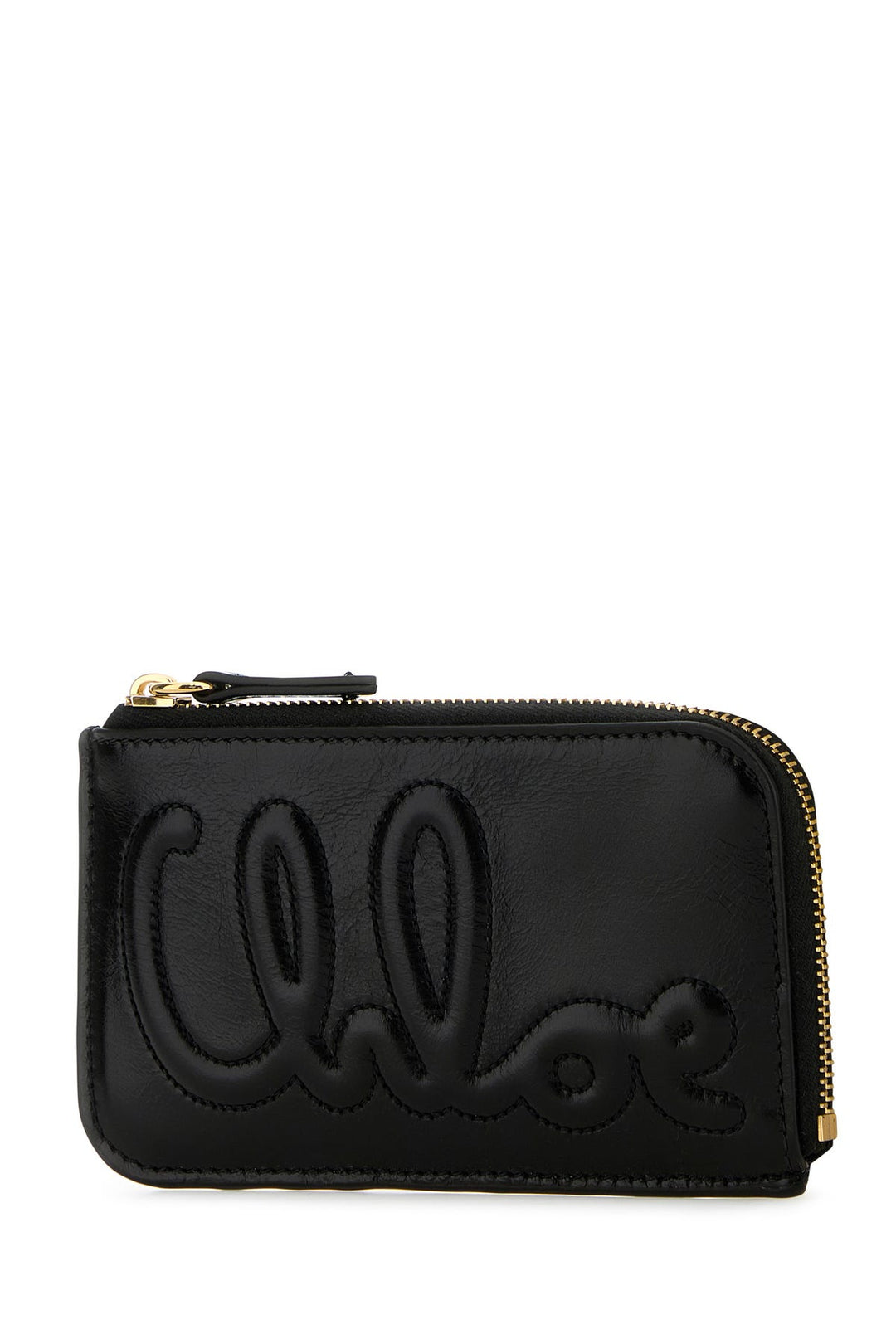 Black leather wallet