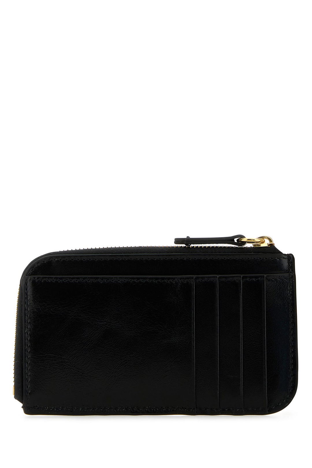 Black leather wallet